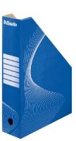 Suport vertical pentru cataloage, din carton albastru, ESSELTE