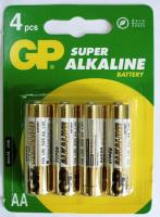 Baterii alkaline R6, AA, 1,5V ,4buc/set - GP